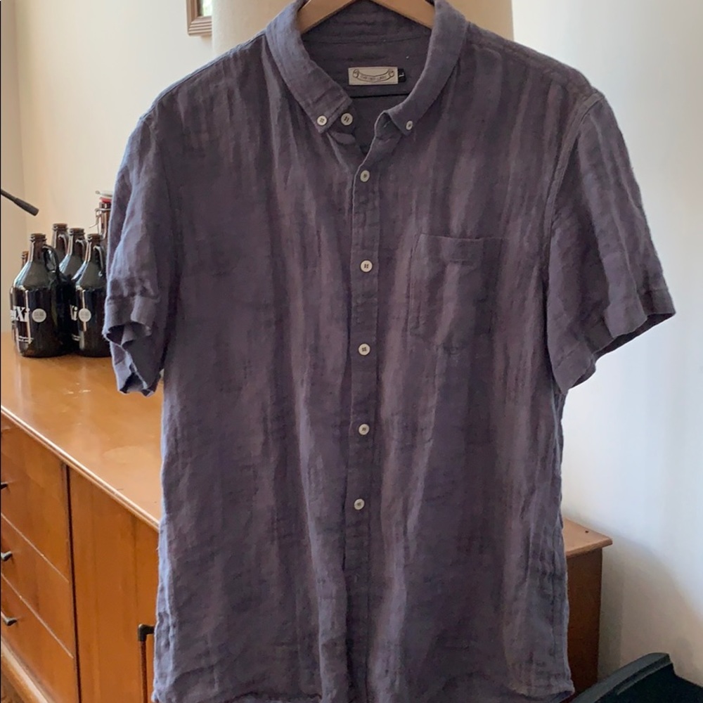 Oxford Lads Short Sleeve Woven Shirt